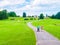 Lidice memorial. Place of former village Lidice destroyed by Nazis in 1942, Czech Republic