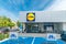 Lidl shop. Lidl Stiftung and Co. KG is a German international discount retailer chain