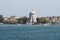Lido island waterfront in summer Venice