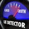 Lie Detector Truth Honesty Vs Dishonesty Lying Polygraph Test