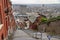 Liege staircase view from the top