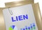 Lien - business concept