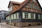 LIEPAJA, LATVIA - March, 2017: Wooden architecture