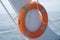 Life buoy attached to the cruise ship