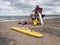 LIFE GUARD EMPTY BEACH