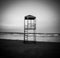 The life guard tower