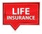 Life Insurance misty rose pink banner button