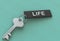 LIFE, message on keyholder