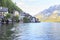 The life, people, nature in Hallstatt Village in Austria