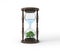 Life process of tree inside Glass clock,