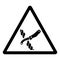 Life raft knife Symbol Sign, Vector Illustration, Isolate On White Background Label .EPS10
