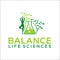 Life science, meditation logo