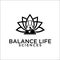 Life science, meditation logo