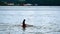 Life video local fisherman use a long wooden stick tied the nets.