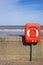 Lifebelt on Withernsea sea front