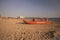 Lifeboat on the beach