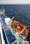 Lifeboat on a Cruise Ship