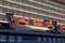 Lifeboat on a cruise ship