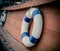 Lifebuoy blue stripes