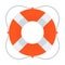 Lifebuoy color icon