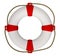 Lifebuoy with rope