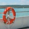 Lifebuoy on a ship