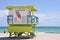 Lifegard cabin at Miami Beach