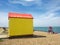 Lifeguard beach hut