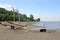 Lifeguard chair on Jericho Beach, Vancouver