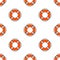 Lifeguard seamless pattern