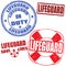 Lifeguard stamps