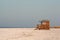 Lifeguard station on Lido Beach in winter