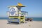 Lifeguard Tower at Miami Beach