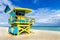 Lifeguard Tower, Miami Beach, Florida