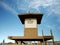 Lifeguard Tower at Newport Beach, California