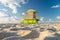 Lifeguard Tower in South Beach, Miami Beach, Florida