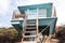 Lifeguard Tower at South Carlsbad State Beach