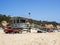 Lifeguard Tower at Zuma Beach, on the 13th August, 2017 - Zuma Beach, Los Angeles, LA, California, CA