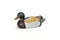 Lifelike model of wooden duck. Home and office decoration Toy.