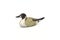 Lifelike model of wooden duck. Home and office decoration Toy.