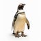 Lifelike Penguin Toy On Isolated Background - National Geographic Style