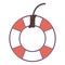 Lifesaver float symbol