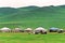 The lifestyle of the Mongolian nomads resides in Gur