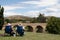 A Lifetime of Memories: Couples Picnicking at the Historic Bridge