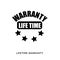 lifetime warranty logo