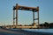 Lift Bridge at Golden Meadow, Louisiana