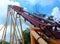 Lift Hill of Diamondback Roller Coaster
