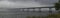 Lifting fog Missouri River Bridge