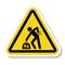 Lifting Hazard Symbol Sign, Vector Illustration, Isolate On White Background Label .EPS10