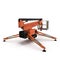 Lifting machine on white. Rear view. 3D illustration